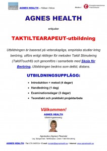 TAKTILTERAPEUT -info